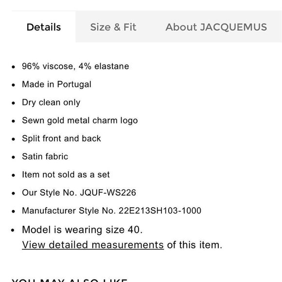 Jacquemus pink top - Picture 9 of 11